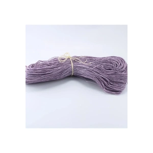 Eflatun Renk Çile Kağıt İp Çanta Ipi Supla Ipi  No:80 - (550-600 gr)