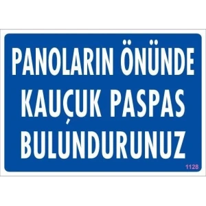 Elektrik Panosu Levhası 25x35 KOD:1128