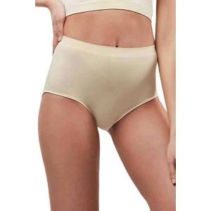 Elite Lite Kadın Yüksek Bel Dikişsiz İz Yapmaz Slip Külot Ten 811