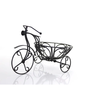 Ferforje Dekoratif Bisiklet Çiçeklik St00077