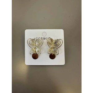 Füsün Küpe - Büyük - Altın