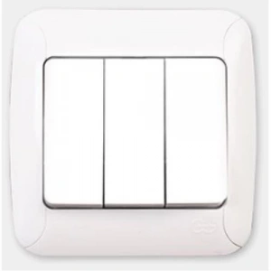 Günsan Fantasy Üçlü Anahtar Beyaz Renk