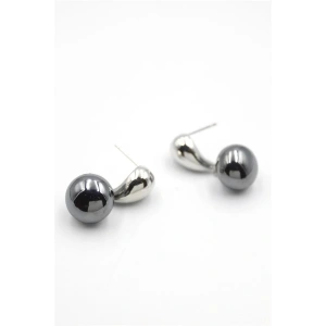 İncili Küpe - Gümüş