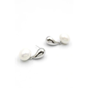 İncili Küpe - Gümüş