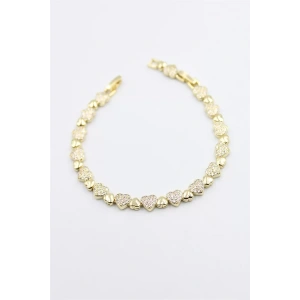 Kalp Xuping Bileklik - Altın