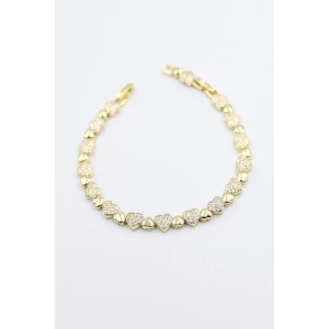 Kalp Xuping Bileklik - Altın