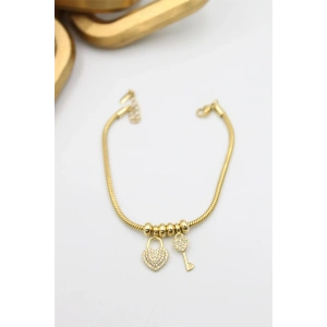 Kalp Xuping Bileklik - Altın