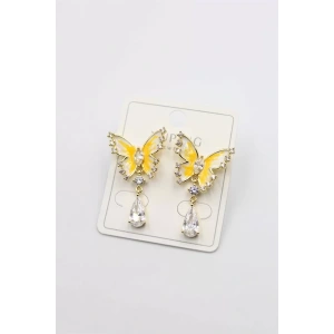 Kelebek Küpe - Altın