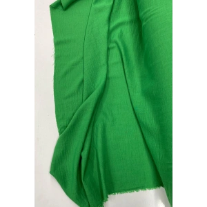 Keten Kumaş - Organik Kumaş - Perde Kumaşı - Ince Keten - Kıyafet Için Kumaş Örtü Çimen Yeşili 41