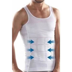 Korseli Erkek Atlet - 500 Beyaz