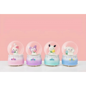 Kuromi Işıklı Kar Küresi 7 Cm Alk3397