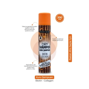 Kuru Şampuan Biotin Collagen 200 ML - Rastalı Saçlar - mrfs