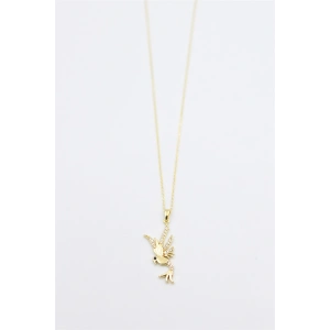 Kuş Kolye - Altın
