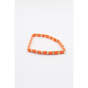 Lastikli Bileklik - Turuncu