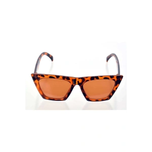 Leopar Çerçeve Cat Eye Kadın Güneş Gözlüğü - Moda Gözlük