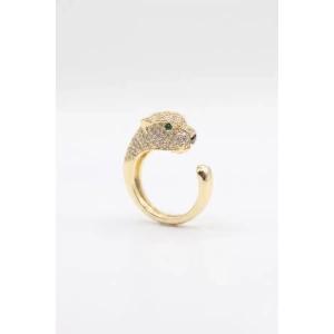 Leopar Yüzük - Altın