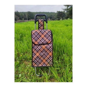 Lüx Pazar Arabası Su Geçirmez Çantalı