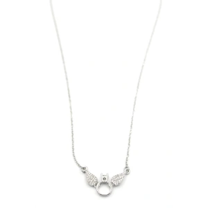 Melek Tektaş Kolye - Gümüş