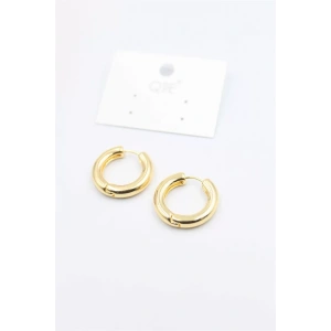Metal Halka Küpe 2cm - Altın