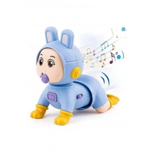 Mey İthalat® 0811-1-100 KUT.PİLLİ EMEKLEYEN BEBEK -PŞA