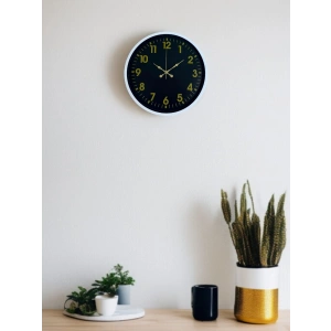 Mey İthalat® 36 Cm Beyaz Klasik Duvar Saati