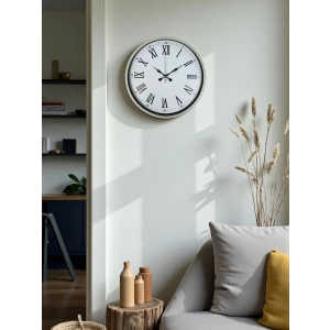 Mey İthalat® 36 Cm Krem Roma Rakamlı Duvar Saati