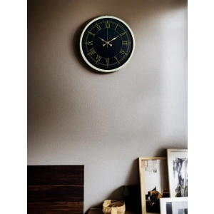 Mey İthalat® 36 Cm Krem Roma Rakamlı Duvar Saati