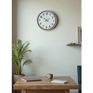 Mey İthalat® 36 Cm Standart Krem Duvar Saati