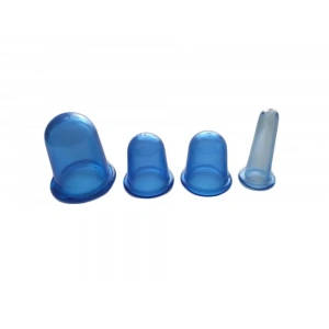Mey İthalat® 4 Boy Yüz Ve Vücut Masaj Kupası Facıal Cuppıng