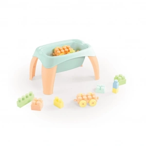 Mey İthalat® 5211 OYUNCAK AKTİVİTE OYUN MASASI 30 PARÇA MEGA BLOK