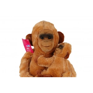 Mey İthalat® 6899 YAVRULU MAYMUN SALAŞ 65 CM