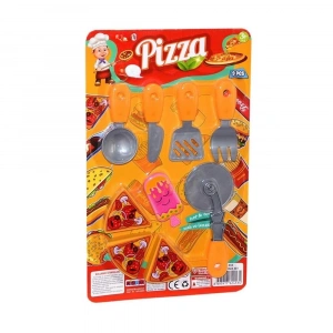 Mey İthalat® 9 Parça Pizza Oyuncak Seti