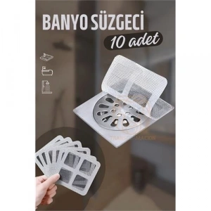 Mey İthalat® Banyo Gider Süzgeci 10 ADET 721135