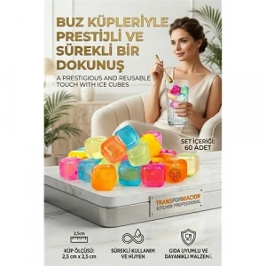 Mey İthalat® Buz Küpü Sürekli Kullanım 60 ADET Nordgröna 719901