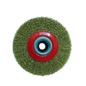 Mey İthalat® Hawk 10101 Daire Fırça Sarı Telli 100X20 mm
