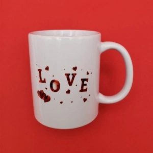 Mey İthalat® Love Tasarım Kupa Bardak