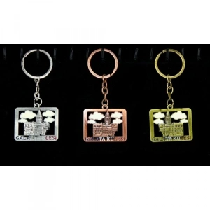 Mey İthalat® Metal Galata Kulesi Anahtarlık Model 1