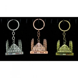 Mey İthalat® Metal Sultanahmet Anahtarlık