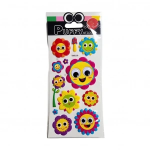 Mey İthalat® Oynar Gözlü Stickers Çiçekler