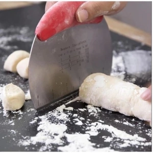 Mey İthalat® Paslanmaz Çelik Hamur Kesme ve Şekillendirme Spatulası