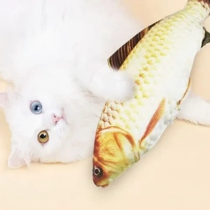 Mey İthalat® Peluş Balık Kedi Oyuncağı