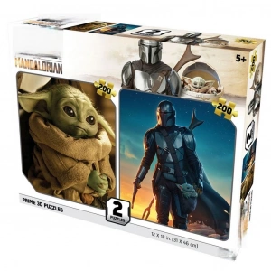 Mey İthalat® Prime 3D The Mandalorian İkili Puzzle 200 Parça
