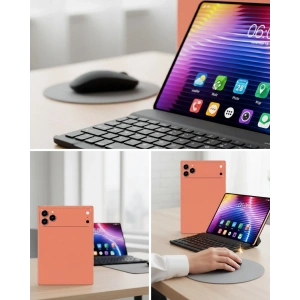 Mey İthalat® Tablet Bilgisayar Klavye Kılıf Stylus ve Cam Hediyeli