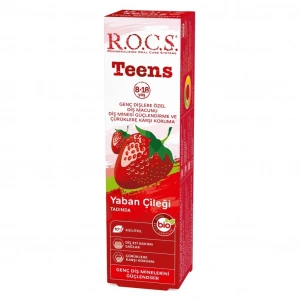 Mey İthalat®  .Teen Yaban Çileği Diş Macunu 8-18 Yaş 60 ml