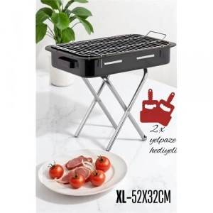 Mey İthalat® Transformacion Xl Emaye Mangal Katlanır Ayaklı 52 x 32 cm NO:2 720535