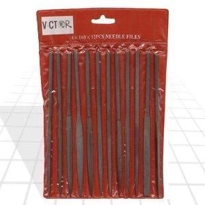 Mey İthalat® Victor 29307 Saatçi Eğe Takımı 12 Parça