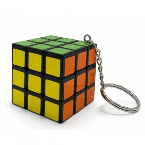 Mey İthalat® Zeka Küpü Anahtarlık - Mini Rubik Küpü Taşınabilir Oyuncak