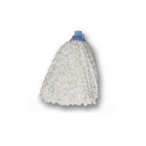 Mop Mikrofiber Beyaz Örgülü Paspas İp Royaleks-MF01 mudanis