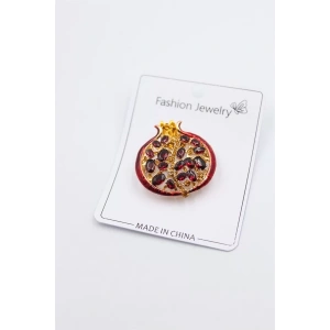 Nar Broş - Kırmızı