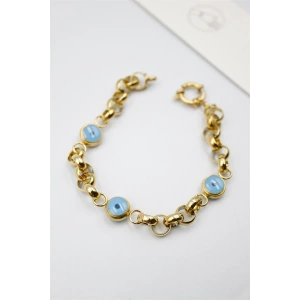 Nazar Boncuk Bileklik - Altın